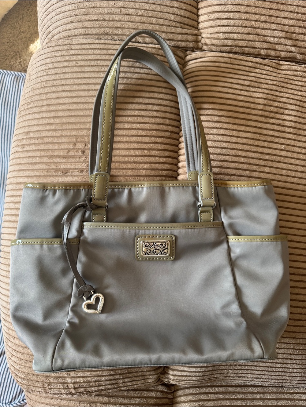 Brighton handbag - gray